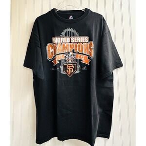 MLB San Francisco Giants 2010 World Series Champion Graphic T Shirt Men's XL/G